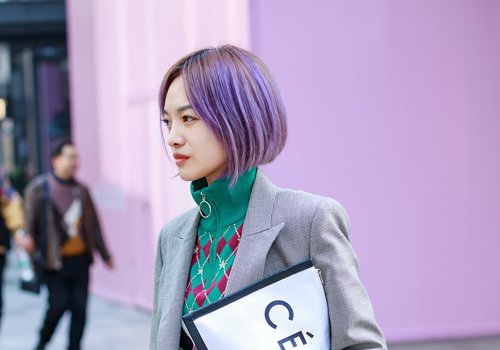 21ŮѤȾЧͼlook СŮȾlook